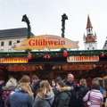 Glühwein stall on Marienplatz (2179 visits) The popular and traditional glühwein is offered at all food stalls at the Munich Christmas market Glühwein stall on Marienplatz